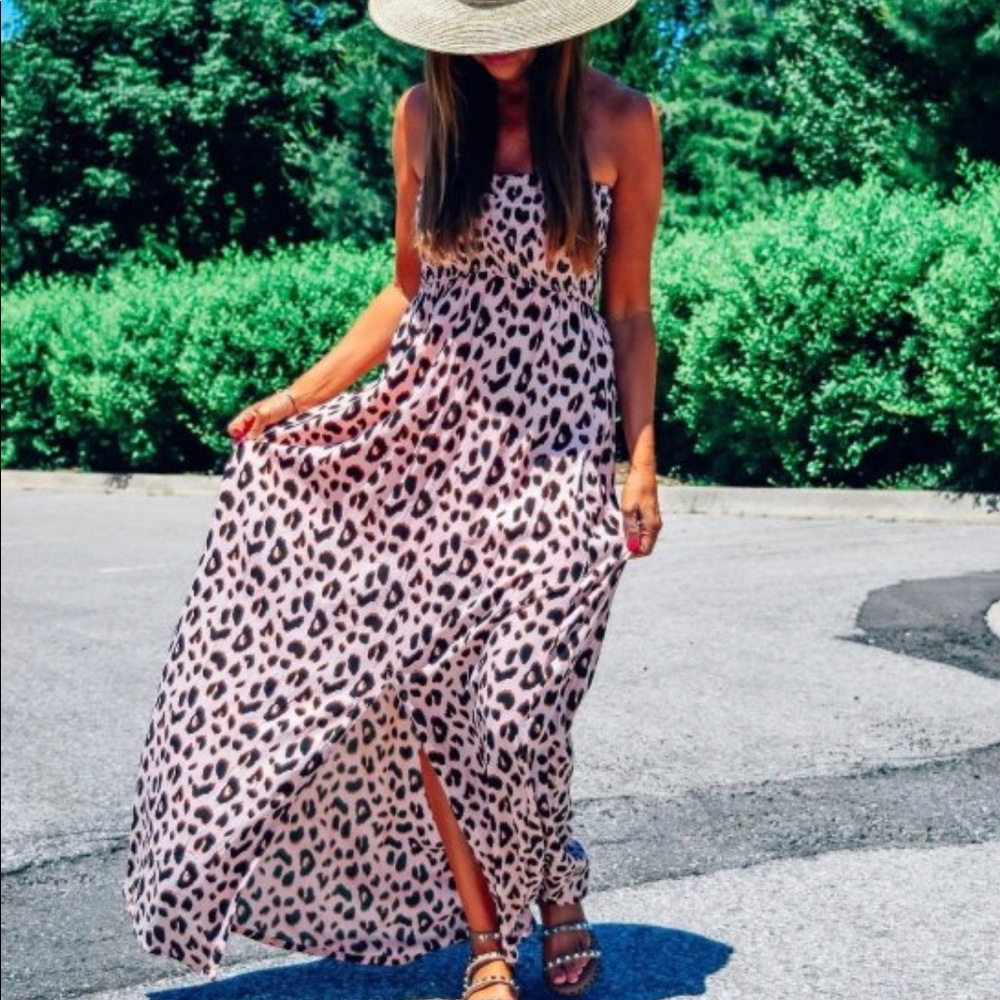 Tiare Hawaii
Strapless Maxi Dress